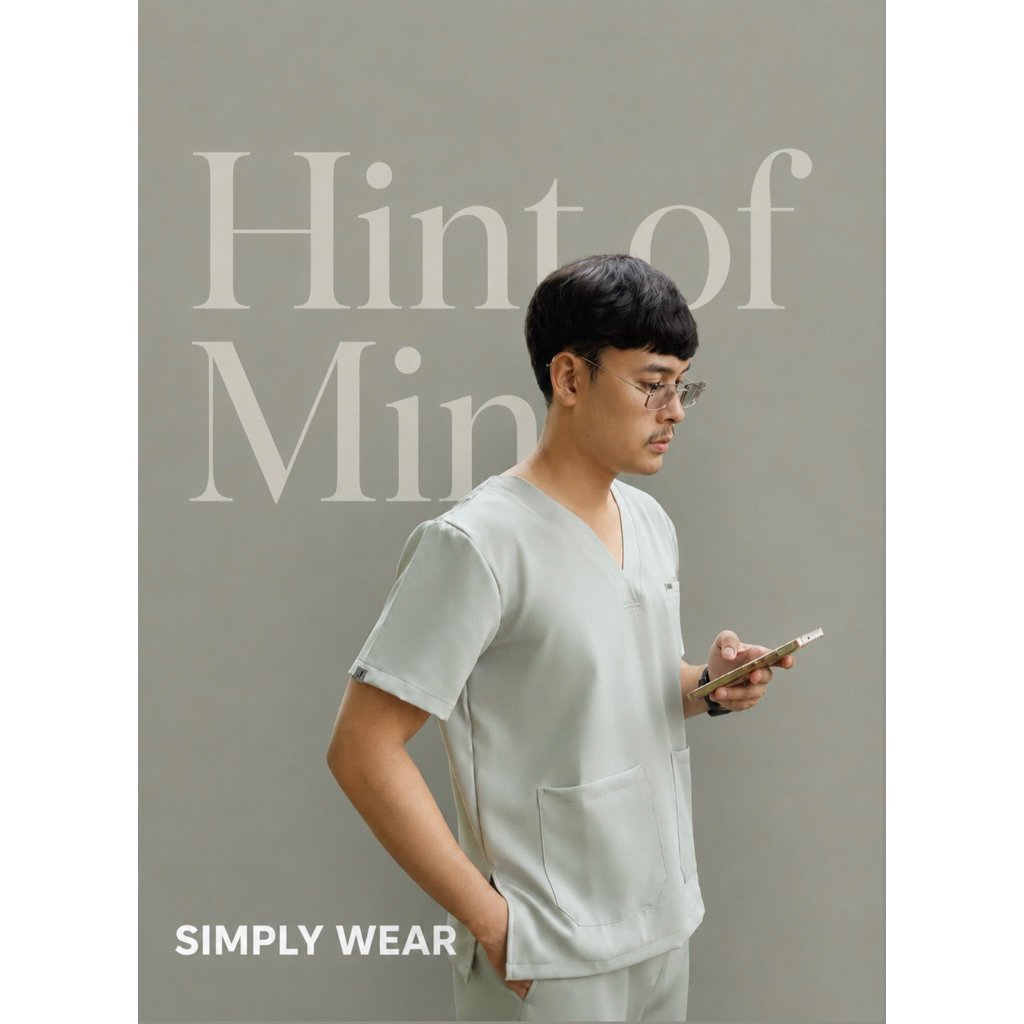 ชุดสครับ Jolie Scrub Collection : Simply wear Color : Hint of Mint