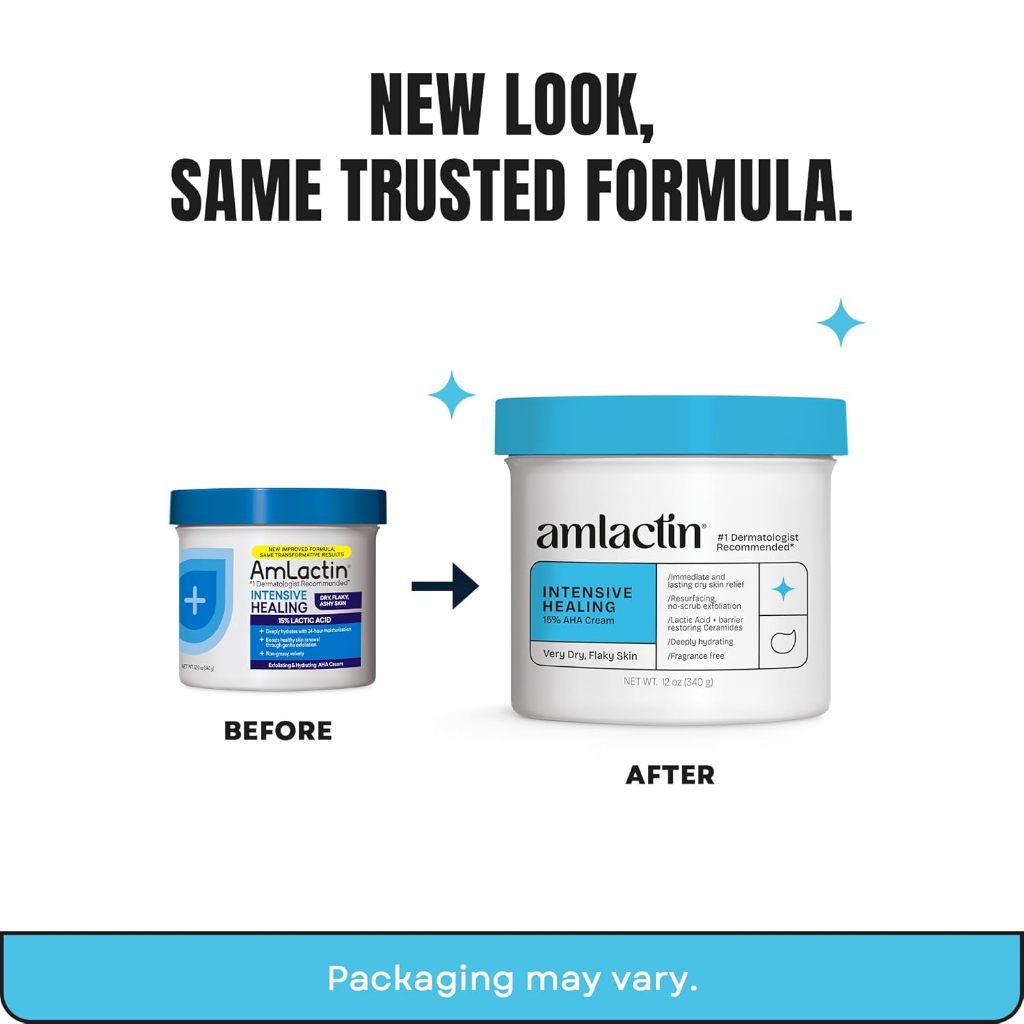 Amlactin Intensive Healing Cream with 15% Lactic Acid AHA ฉลากใหม่ NEW LOOK – โปรปัง