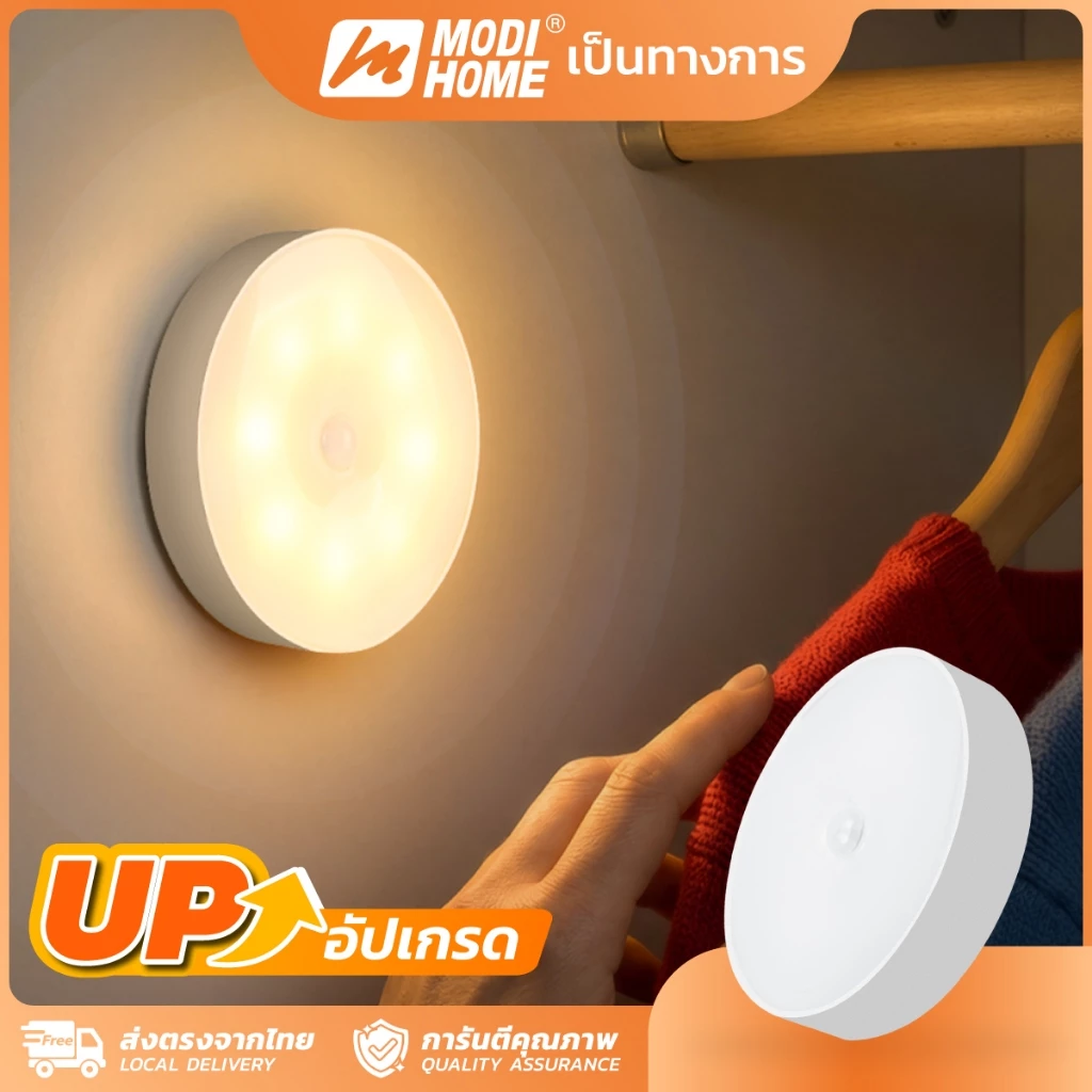 MODI ไฟUSB ไฟสว่างค้าง(รุ่น3แสง)ไฟเซ็นเซอร์(รุ่นแสงขาว/แสงเหลือง) ไฟอ่านหนังสือ ไฟตั้งโต๊ะ LED