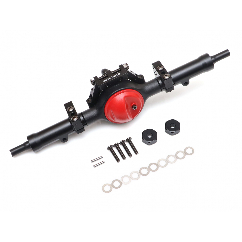 คาน BRD8023 :  Boom Racing BRX80 Rear Straight PHAT™ Axle (Center Pumpkin) w/ AR44 HD Gears Assemble