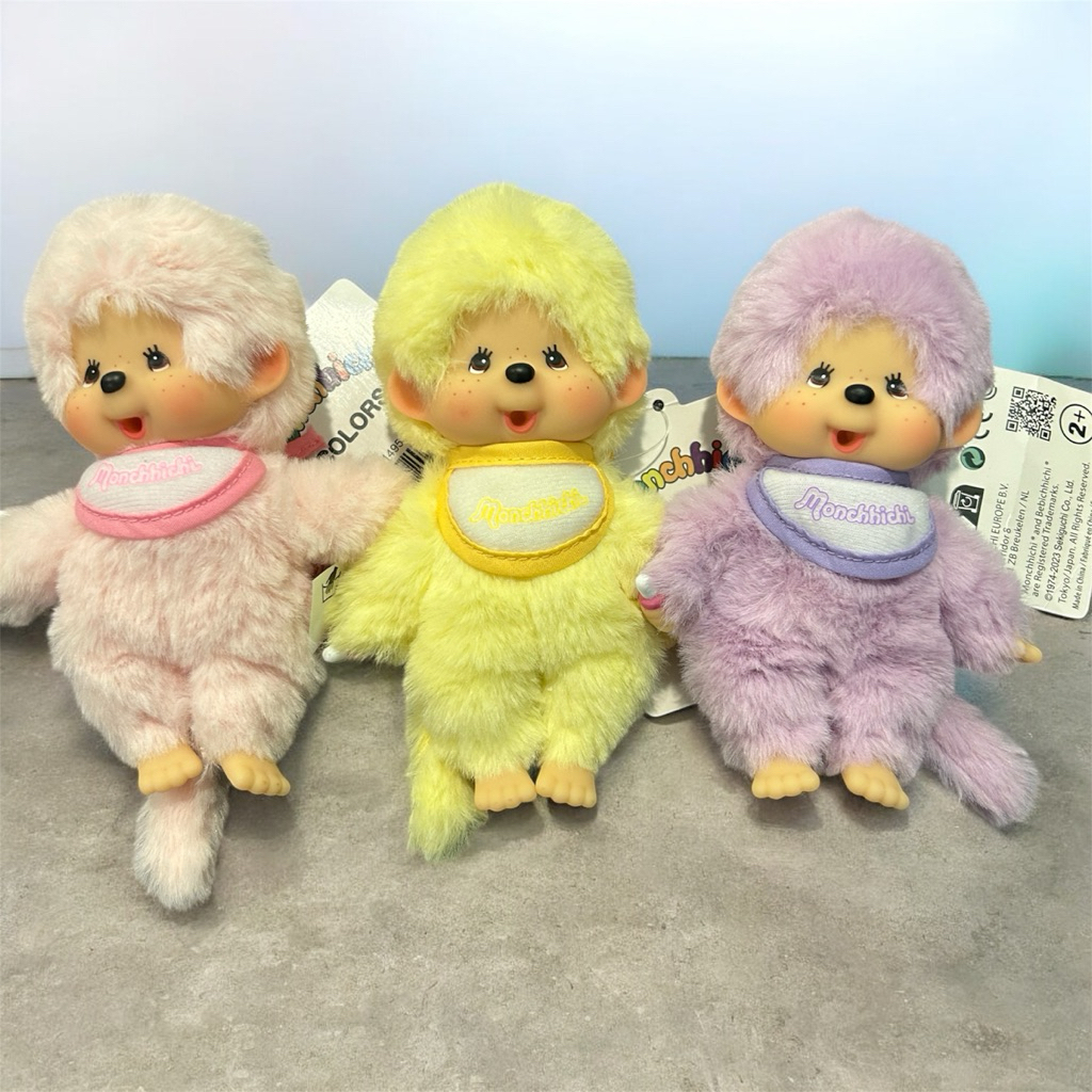 [พร้อมส่งด่วน!]Monchhichi custom ตุ๊กตาของแท้100%  ป้ายครบ!!!