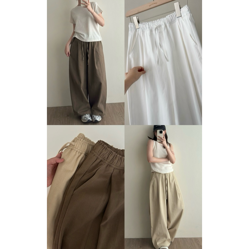 FADTHINGS : tar tar cotton barrel pants 💌➿
