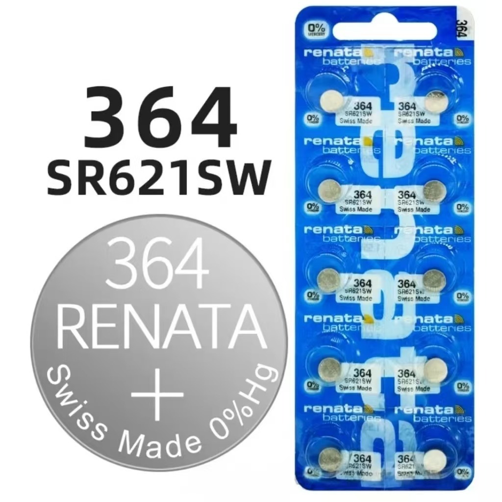 ถ่านกระดุม Renata 364/SR621SW 1.55V 1 ก้อน