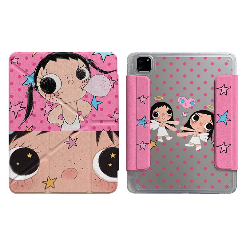 🚀จัดส่งทันที🚀เคสไอแพด พับรูปตัว Y ขนมปัง Gen12 Air8 11 Air7/6 11 Pro11 happyday เคสiPad Gen6 Air5