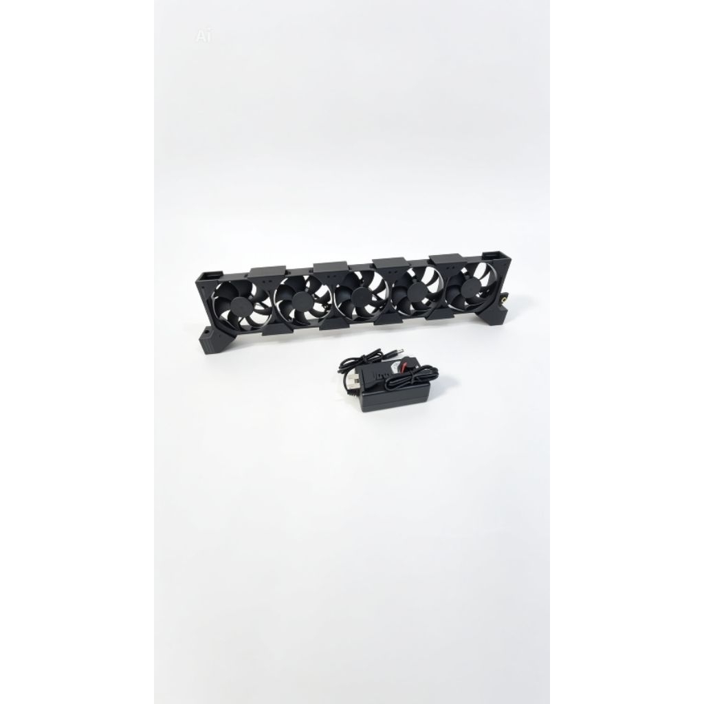 พัดลมระบายความร้อน(รุ่นF16-01kw) Inverter (Deye / Solis/อื่นๆ) งาน 3D Print เกรดพรีเมียม – แรง 3,500 RPM พร้อมตัวปรับรอบ