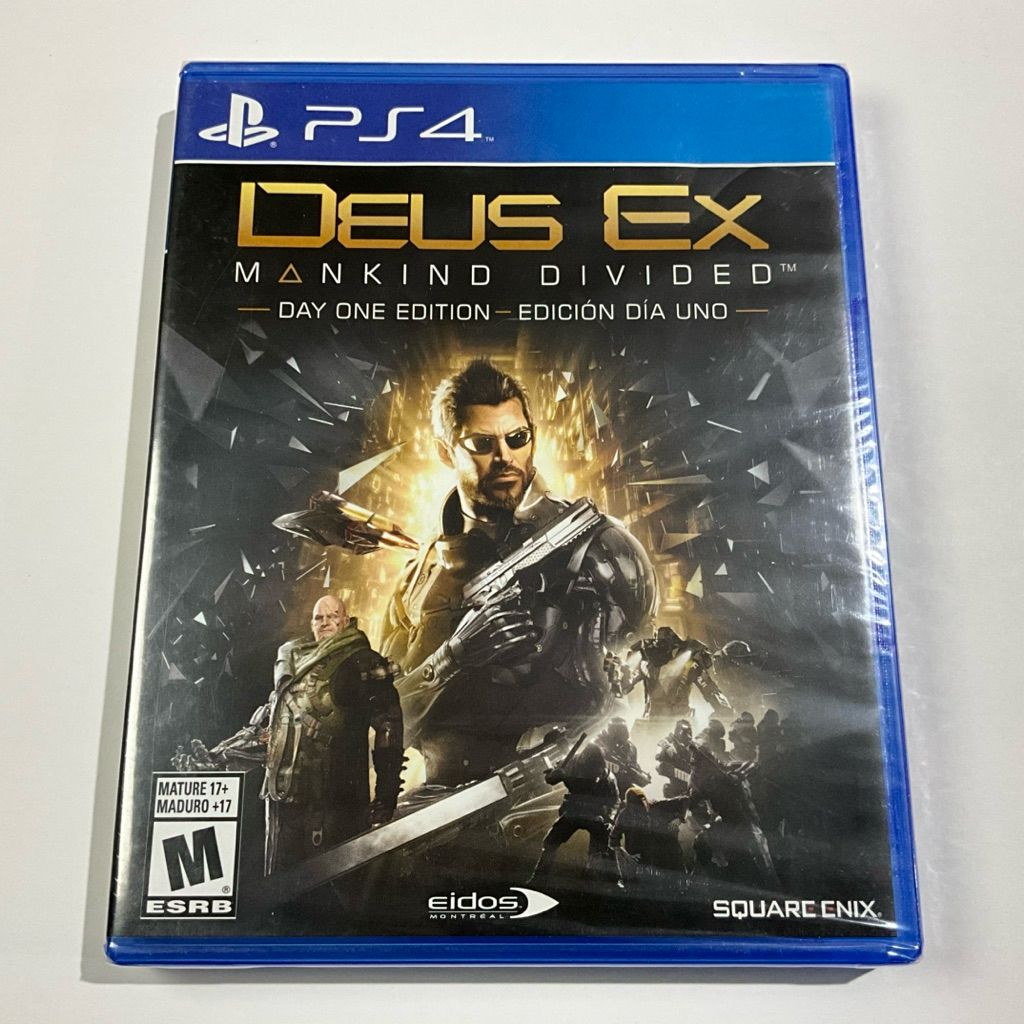 Deus Ex: Mankind Divided (USA) – PS4 – New มือหนึ่ง แผ่นแท้