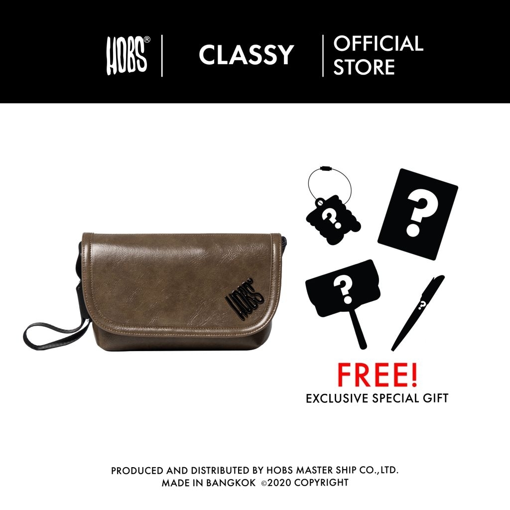 Hobs® กระเป๋าสะพายข้างฮอบส์  | Classy Tiny | Cross Body Leather Bag