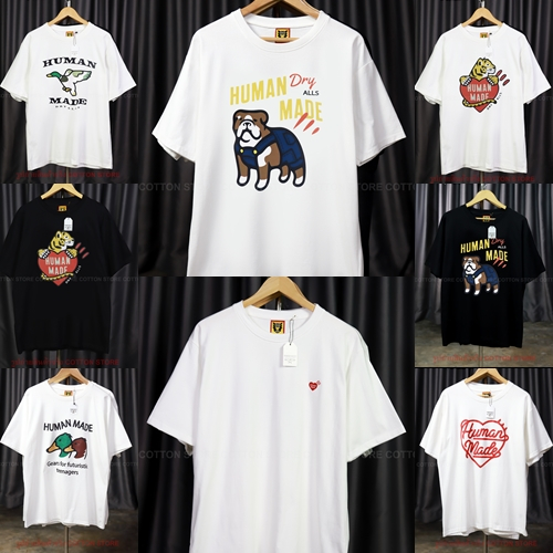 เสื้อยืด Human-A5 อก 38"-56" XS-5XL Cotton 100% ไม่ใช่ผ้ามัน ผ้าหนา ใส่สวย พร้อมส่งจากไทย