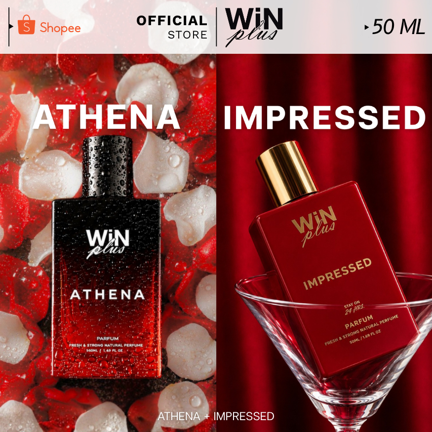 WiNPlus Perfume SET ระดับซ้อ ไม่ง้อเสี่ย (อะธีน่า + อิมเพลส)
