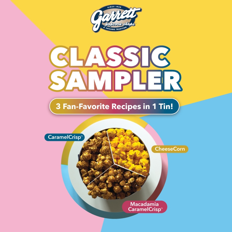 Garrett Popcorn Shops Classic Sampler