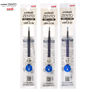 【แพ็ค 5 ชิ้น】ไส้ปากกา Mitsubishi Pencil (uni) uni-ball ZENTO รุ่น UBR-Z-38 / UBR-Z-05 / UBR-Z-07 ของแท้จากญี่ปุ่น