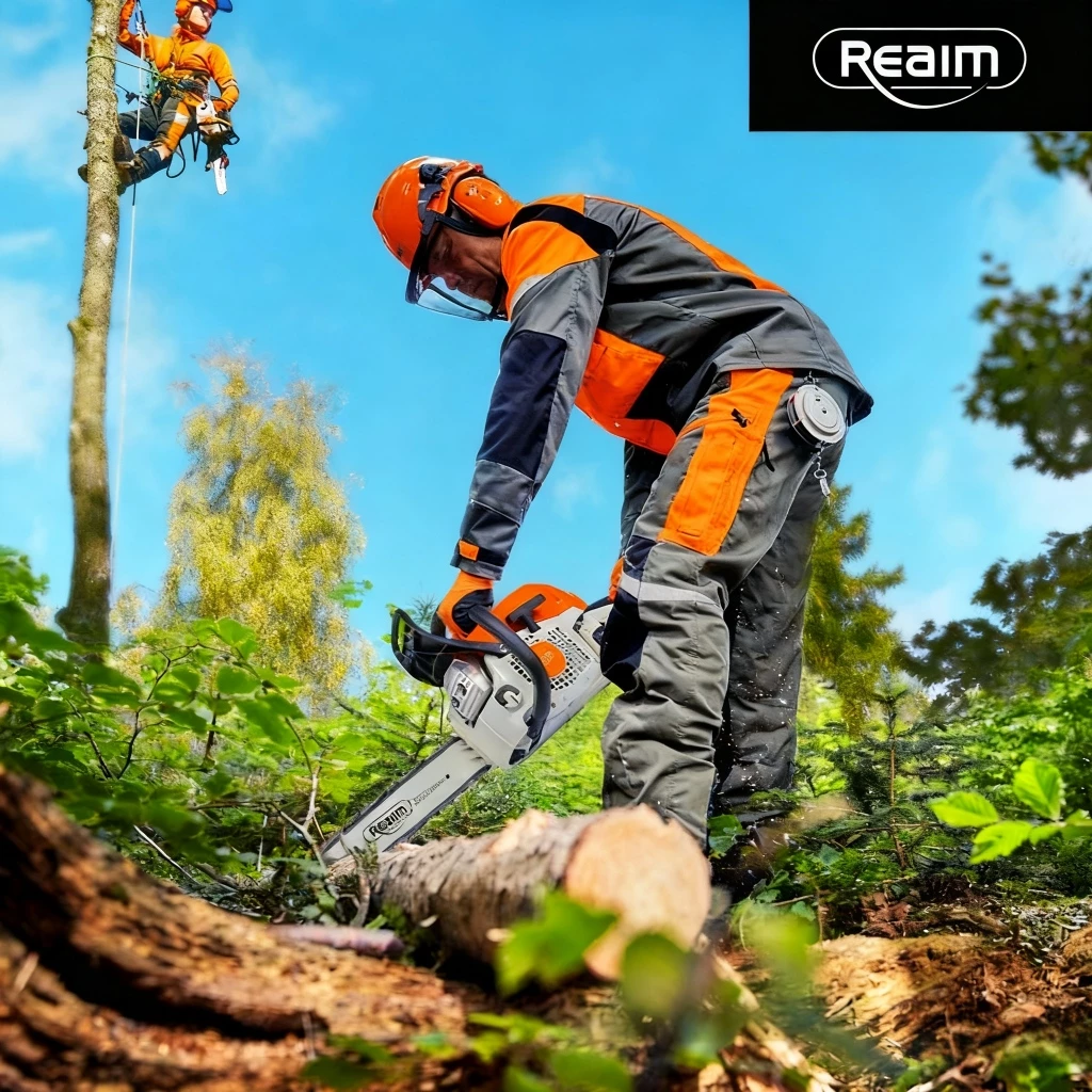 REAIM เลื่อยยนต์ / เลื่อยโซ่ บาร์ 20 นิ้ว รุ่น คุณภาพของเยอรมัน KT-CS2000E (ระบบปั๊มมือ) - เลื่อยโซ่ยนต์ ( Chain Saw ) thumbnail 9
