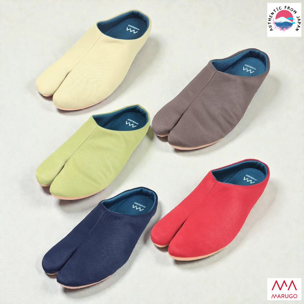 MARUGO Unisex Adult Tabi-Style Slippers Tabi Lightweight Indoor Shoes PATTABI Room Shoes