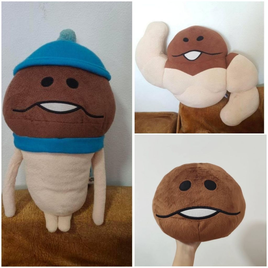 พร้อมส่ง**สินค้า ตุ๊กตาเห็ด Nameko (ตัวใหญ่) ลิขสิทธิ์แท้ จากญี่ปุ่น
