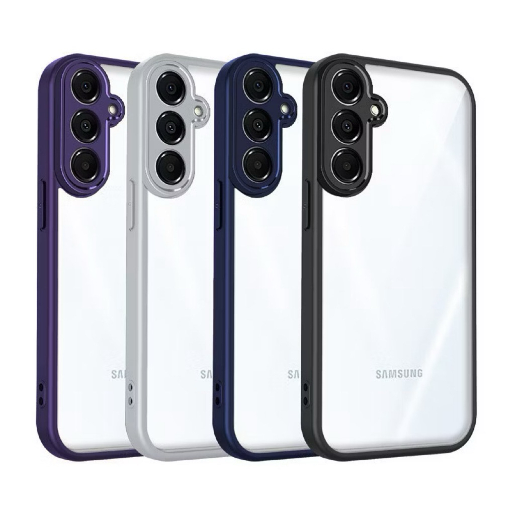เคสขอบสีสำหรับSamsung รุ่นA07/A17/A27/A37/A57/A26/A36/A56/A06/A16 สินค้าตรงรุ่น
