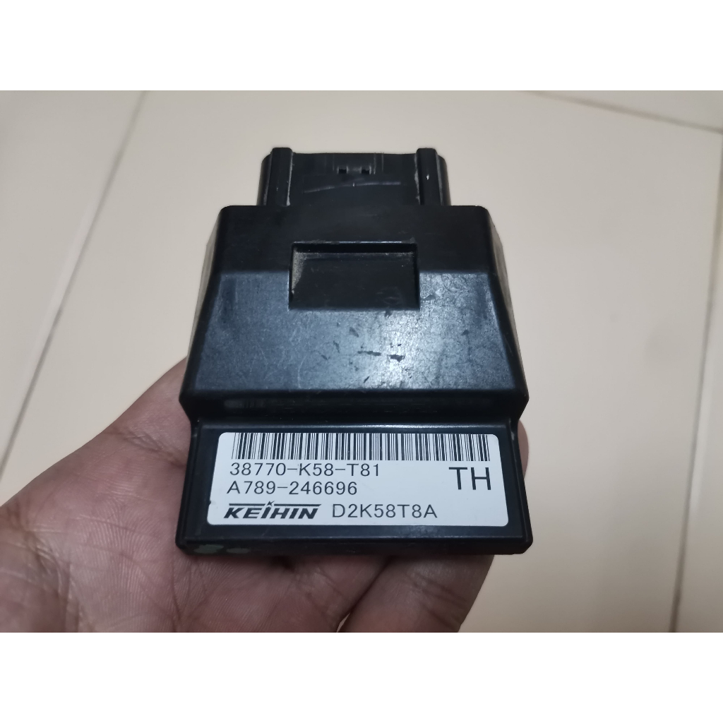 38770-k58-t81 กล่อง110i กล่องECU แท้ติดรถ