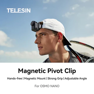 TELESIN DJI Osmo Nano Magnetic Brim Clip คลิปหนีบแบบแม่เหล็ก (S3-HMH-05-TDJ)