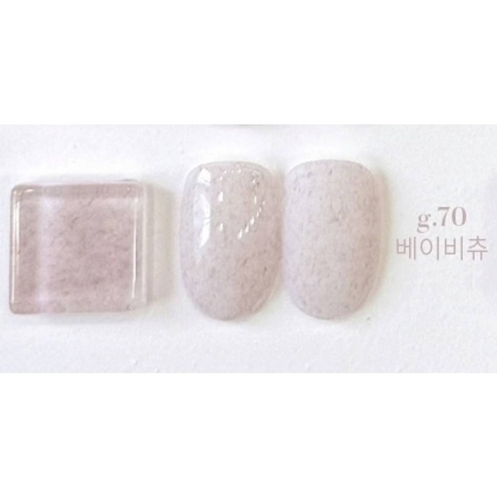 แยกขายสีเจลYogurt Nail Muffler velvet collection 10สีขนนก รูปที่ 3