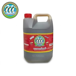 ซอสหอย 5000 ml ซอสหอยนางรม นกเพนกวิน 3 ตัว (Oyster Sauce) ของแท้ 100%
