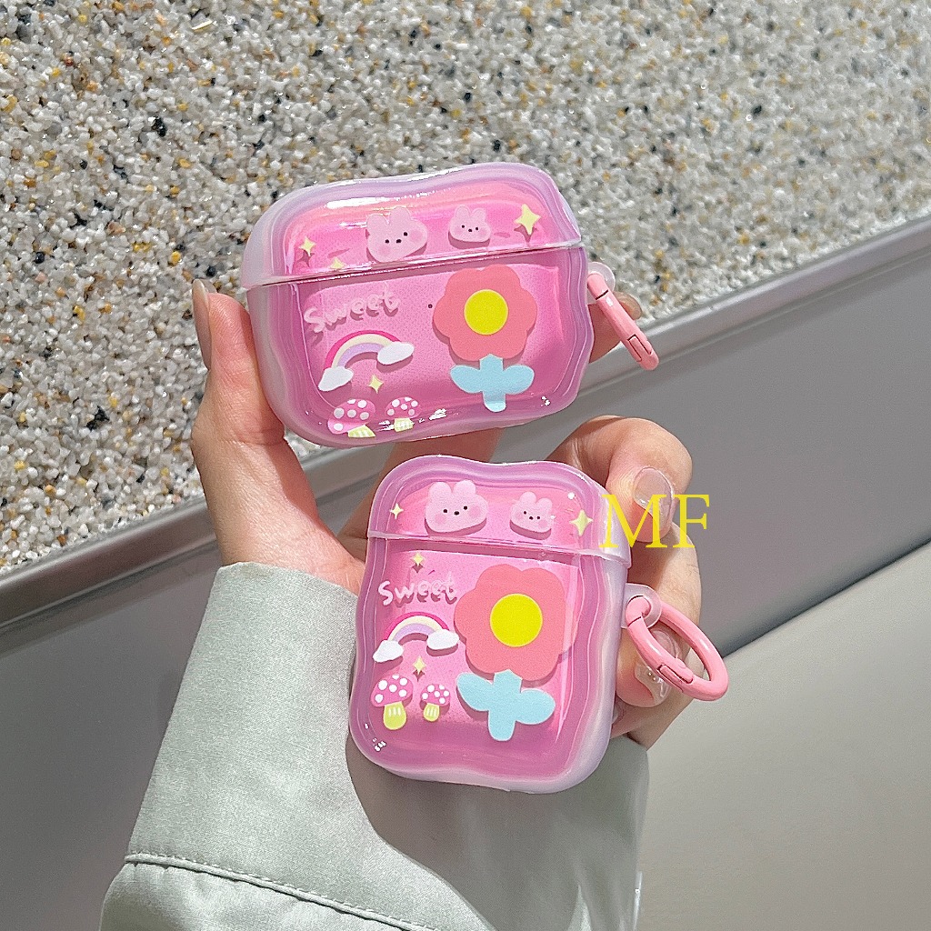 เคสหูฟัง บูบู้ มาใหม่ สำหรับ Airpods1/2/gen2  Airpods 3/gen3 Airpods 4/gen4 Airpods pro/Airpods pro 