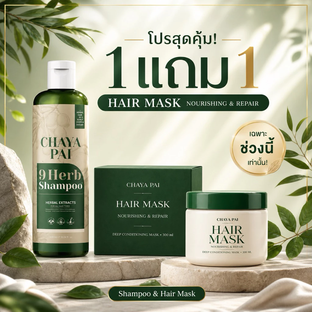 เซ็ตบำรุงล้ำลึกถึงแกนผมChayapai