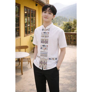 เสื้อคู่ชายหญิง รุ่น ช้างผ่าหน้า