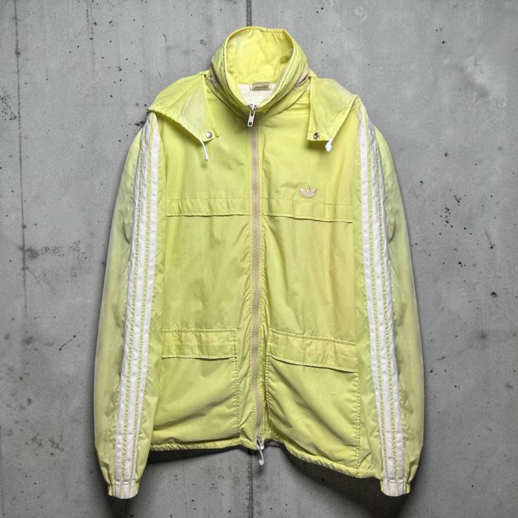 Vintage 70s/80s Adidas Japan Descente Distressed Windbreaker