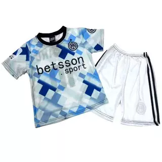 เสื้อกีฬา ชุดฟุตบอลสำหรับเด็ก ได้เสื้อ+กางเกง (2-12ปี)