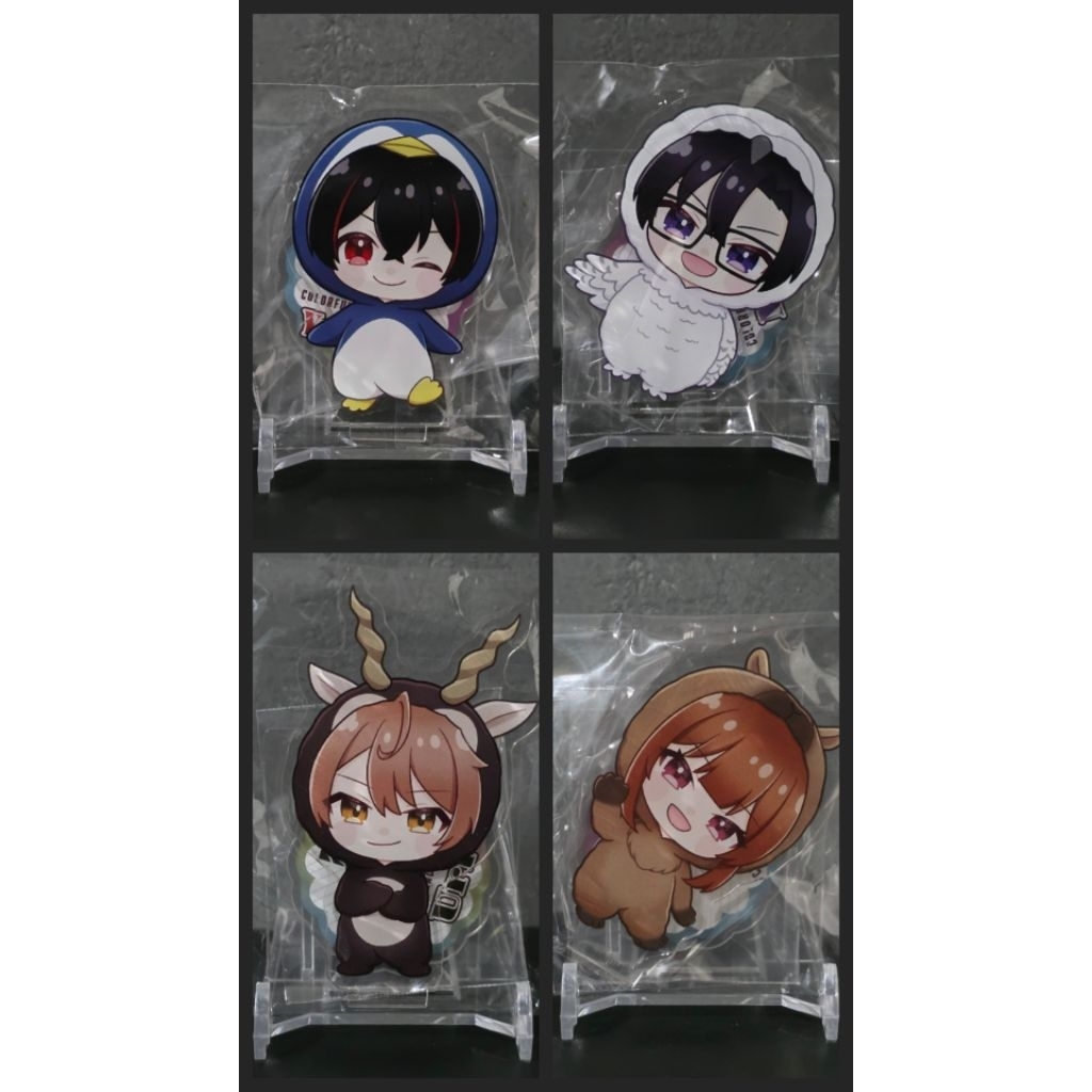 Standy acrylic COLORFUL PEACH TOBU ZOO