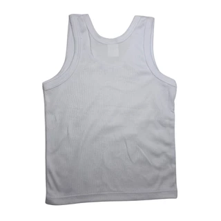 เสื้อกล้ามเด็กสีขาว ผ้าดี ไม่ย้วย ไซส์ M-8L ราคาประหยัด!