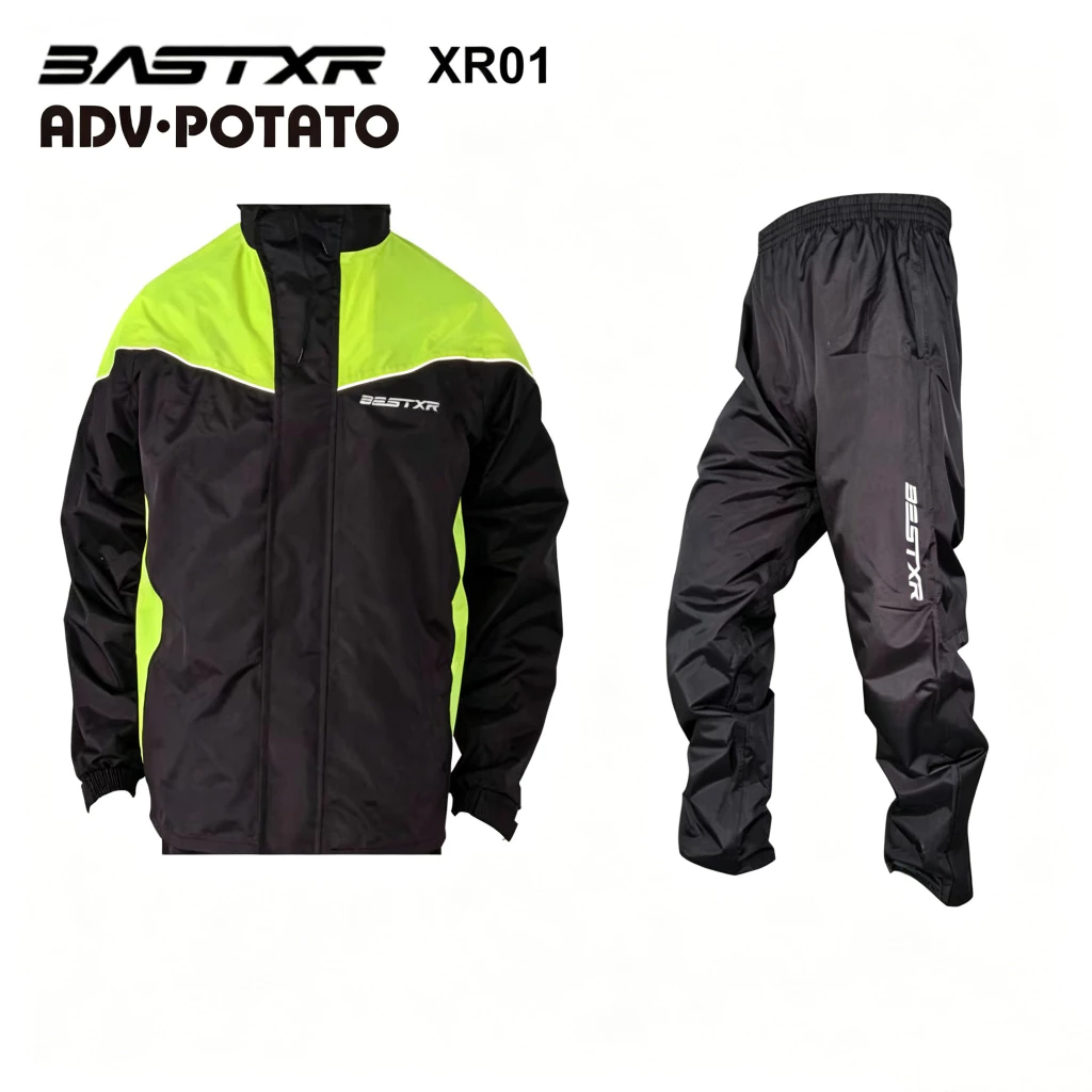 BASTXR XR01 ชุดเสื้อกางเกงฝนมอเตอร์ไซค์ - รูปที่ 1