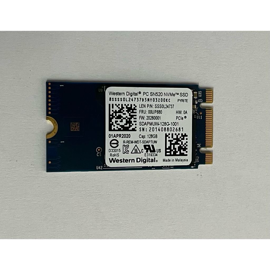ssd m.2 nvme 128 gb มือสอง