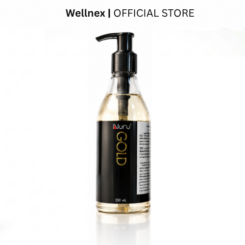 Nuru Gold Gel 250 ml.เจลหล่อลื่น สูตรน้ำ [นูรุ สูตรโกลด์ ผสมทองคำ] ชุ่มชื้นทุกส่วน ของร่างกาย เป็นธร