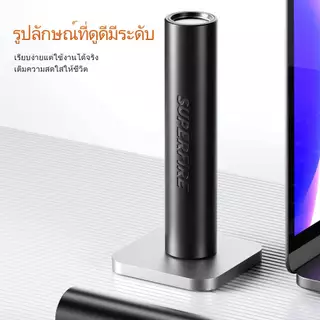 SUPERFIRE S11-N ไฟฉาย LED 2W สว่างจ้ามาก พกพากะทัดรัด ออกแบบเชือกคล้อง ดีไซน์ทันสมัย ชาร์จแบตเตอรี่ Type-C พร้อมสายชาร์จ