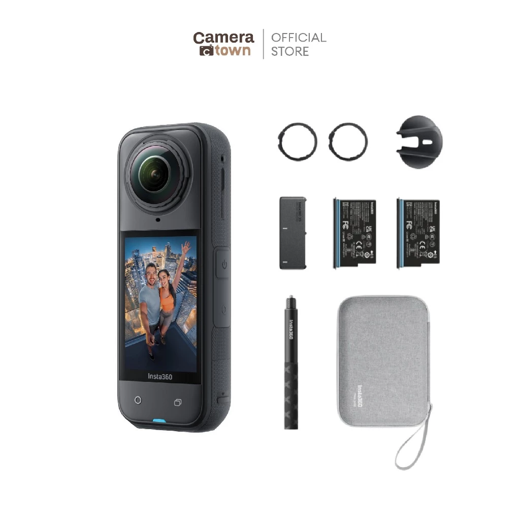 กล้องแอคชั่น INSTA360 X5 EXPLORER BUNDLE [ประกันศูนย์ 1 ปี]