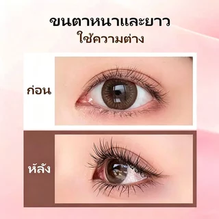 LESSXCOCO มาสคาร่ากันน้ำ ติดทนนาน ดัดขนตาให้งอนอย่างเป็นธรรมชาติ แต่งขนตาให้ดูยาวและหนา สีดำ