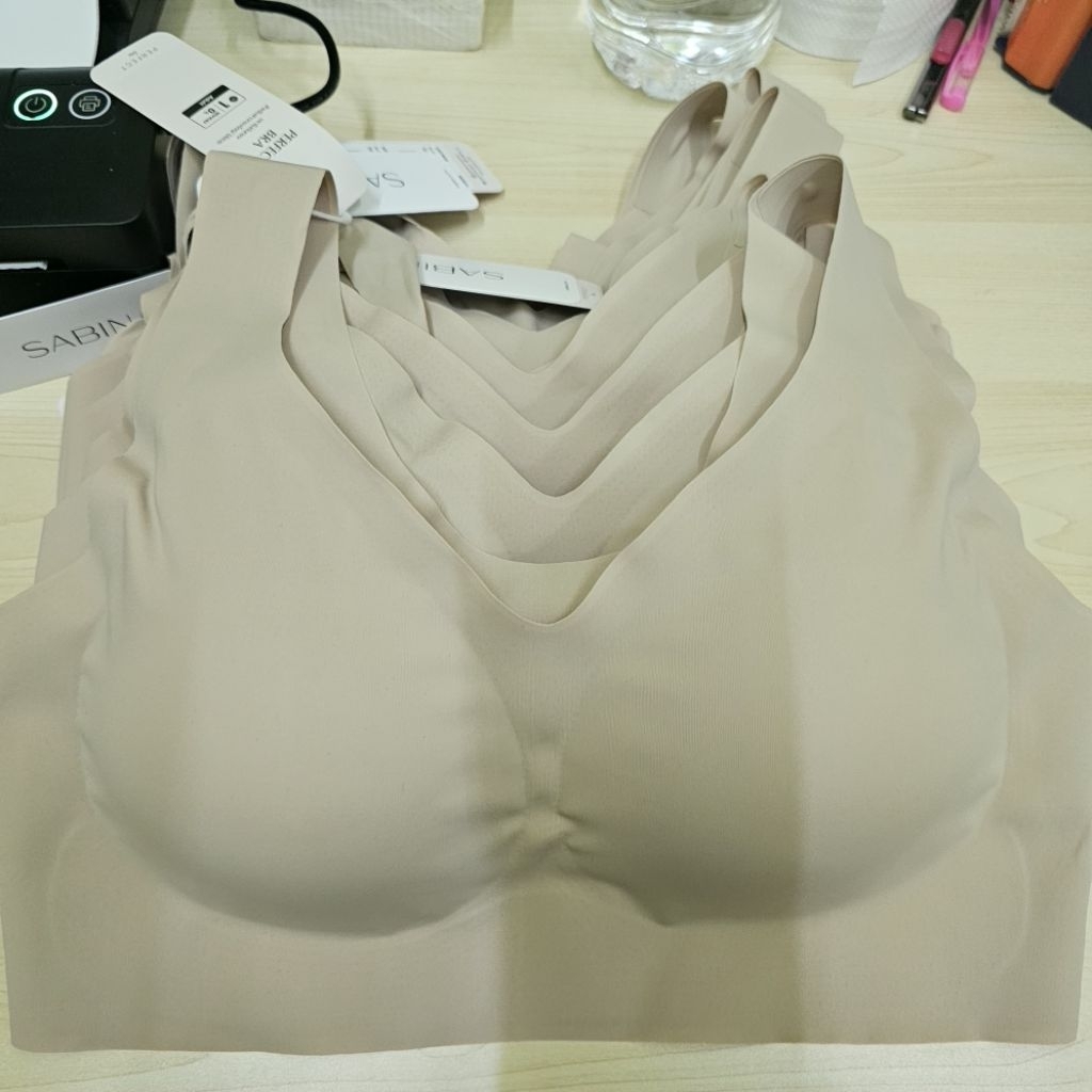 Sabina nbd24005 xl bra ทรงสวม เสื้อชั้นใน ของแท้ เต้ากว้าง ไร้โครง ซาบีน่า