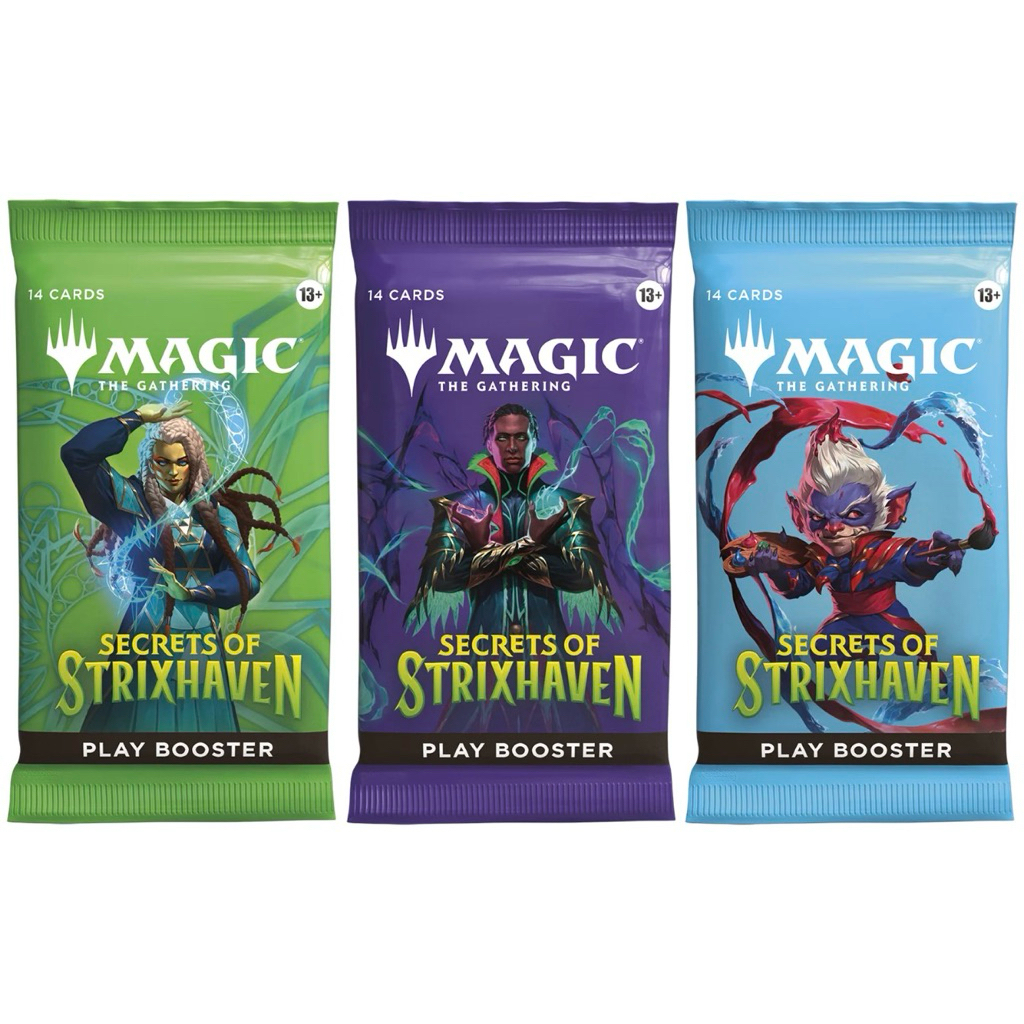 Secrets of Strixhaven Play Booster Pack ซอง การ์ด Magic the gathering MTG ของแท้ ของใหม่ สภาพซีล