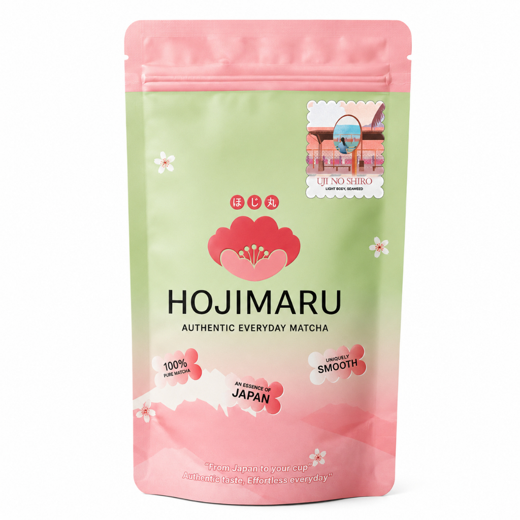 (HOJIMARU) UJI no Shiro Ceremonial Grade มัทฉะจากเมืองอูจิ บดด้วยวิธีโม่หิน