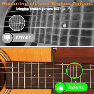 ตะไบสำหรับแต่งเฟรตกีตาร์ (Guitar Fret Crowning File) ที่ทำจากเหล็กกล้าคาร์บอนอย่างดี