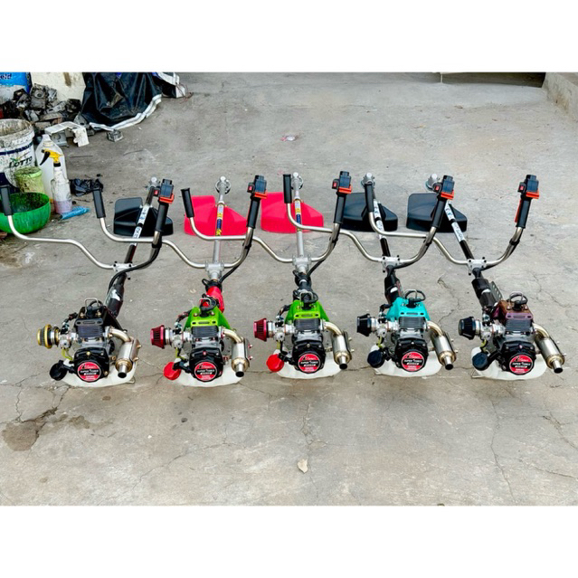 เครื่องตัดหญ้า Kawasaki TD40 จัดทรงซิ่งเต็มระบบ