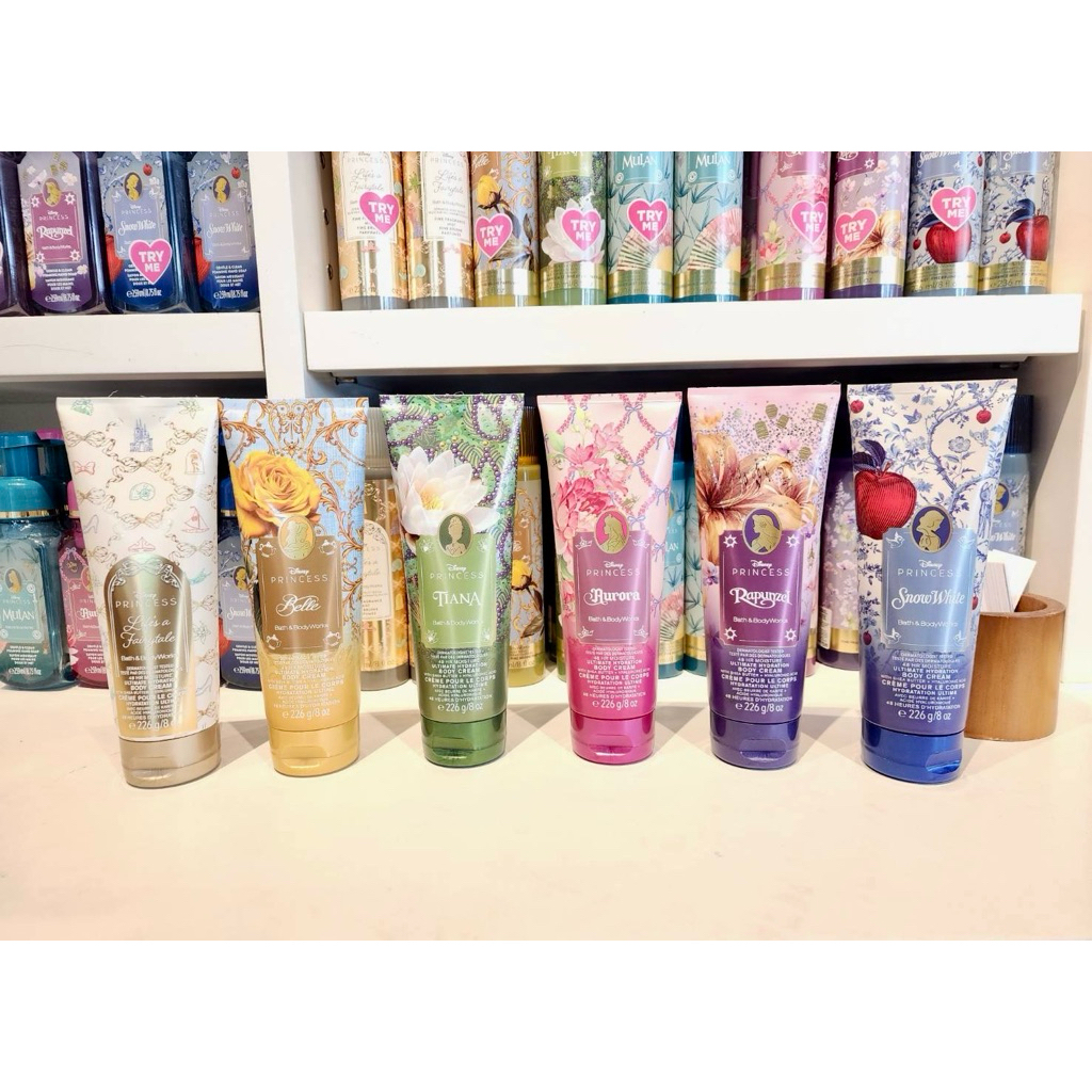 (แท้ 💯%) บอดี้ครีม Body Cream Bath&Body Works (หลอดใหญ่226g. และ พกพา 70g.)