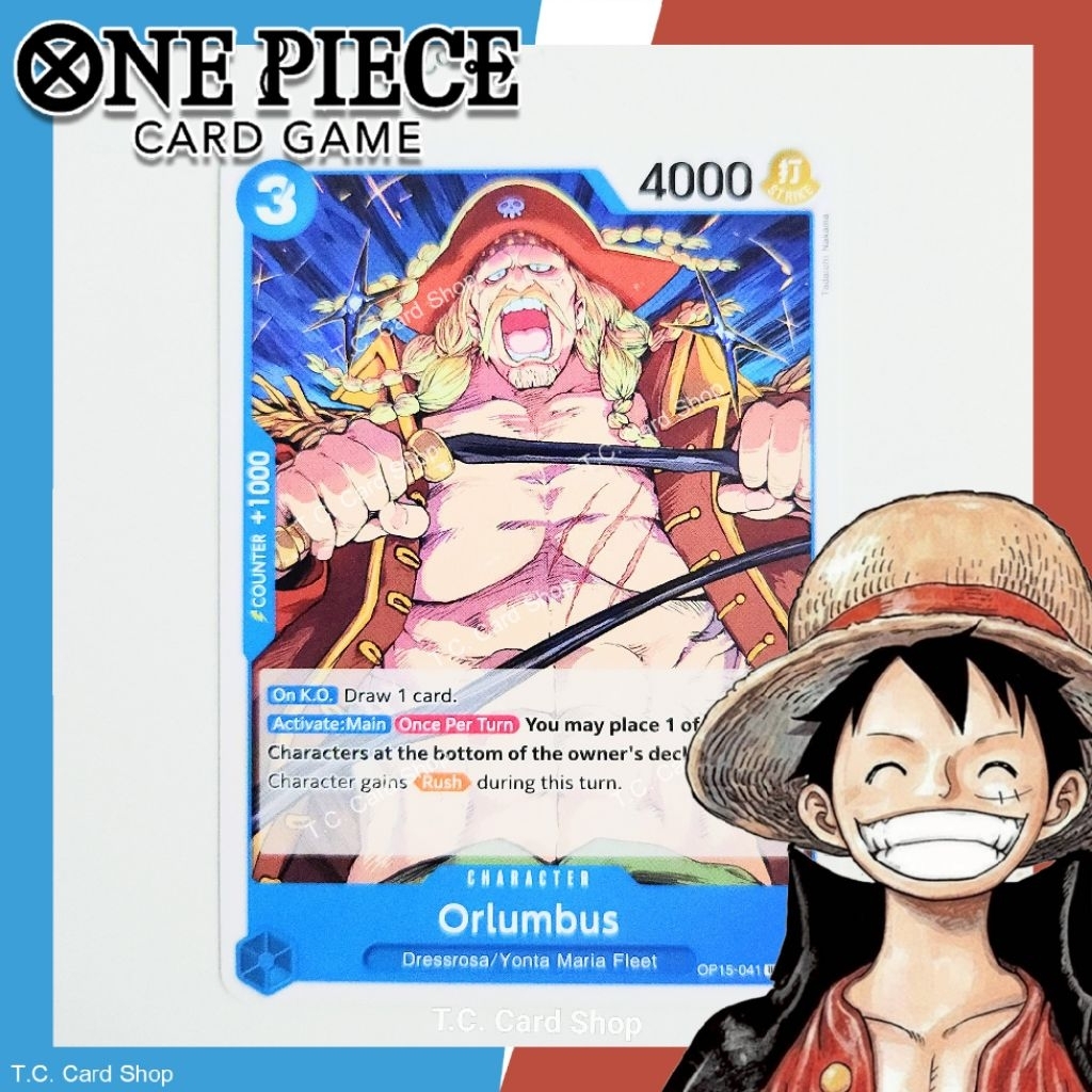 Orlumbus OP15-041 UC (English) - Adventure on Kami's Island - One Piece Card Game