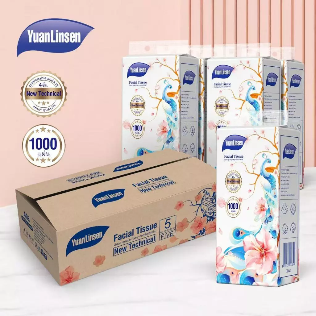 [ 10หิ้ว ] ทิชชู่แบบดึงแขวนได้ หนานุ่ม ไม่ยุ่ยง่าย กระดาษทิชชู่เช็คหน้าได้