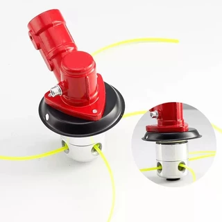 จานเอ็นตัดหญ้า พร้อมเอ็น 4 เส้น Grass Trimmer Head หัวอลูมิเนียม / รู 5mm / รู 25.4mm