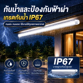 5000000W พลังงานแสงอาทิตย์ T8 หลอดไฟ LED แสงสีขาว / แสงสามสีตัวเลือก IP67 กันน้ำสว่างตลอดทั้งคืน 💡