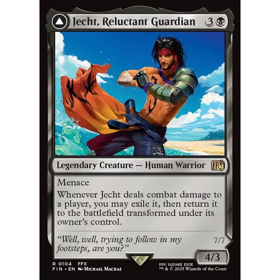 [Final Fantasy] - (FIN) - (R) - [Jecht, Reluctant Guardian] - [2025]