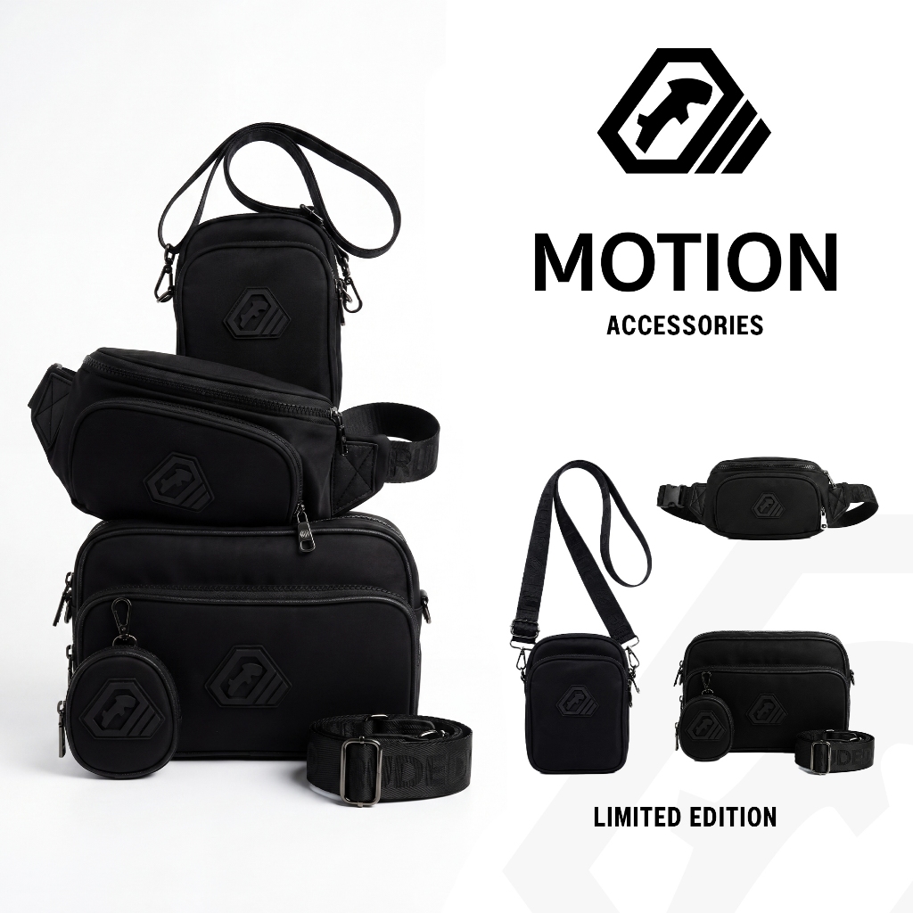 กระเป๋าพรีเมี่ยมไนลอน RUDEDOG -MOTION SERIES-