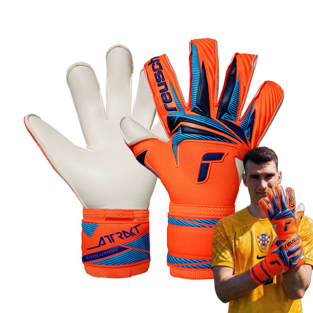 ถุงมือ Reusch Attrakt Duo Evolution Cut 5670054 World Cup 2026