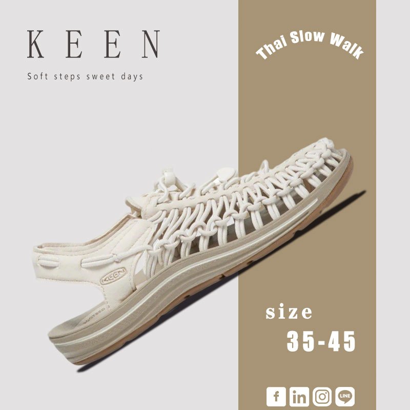 KEEN NEWPORT รองเท้าแตะหุ้มนิ้ว กันกระแทกเต็มโครง กันลื่นทั้งเปียกและโคลน เป่าแห้งเร็ว ใส่กิจกรรมกลางแจ้งได้ทุกที่